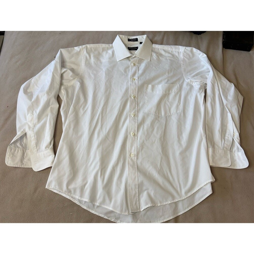 Christian Dior Monsieur Le Chemise WPL 125 Beige Le Chemise 17-35 Dress Shirt
